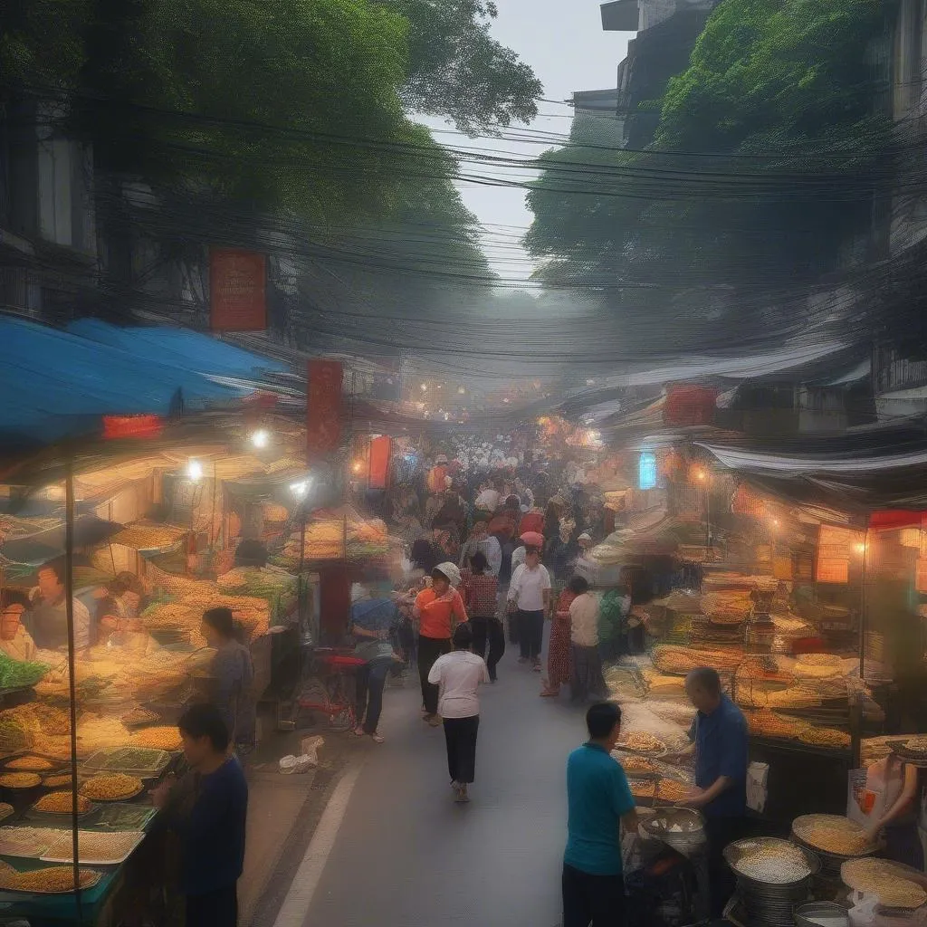 Hanoi street food